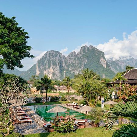 Riverside Boutique Resort, Vang Vieng Eksteriør billede