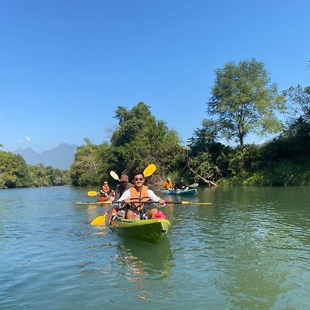 Riverside Boutique Resort, Vang Vieng Eksteriør billede