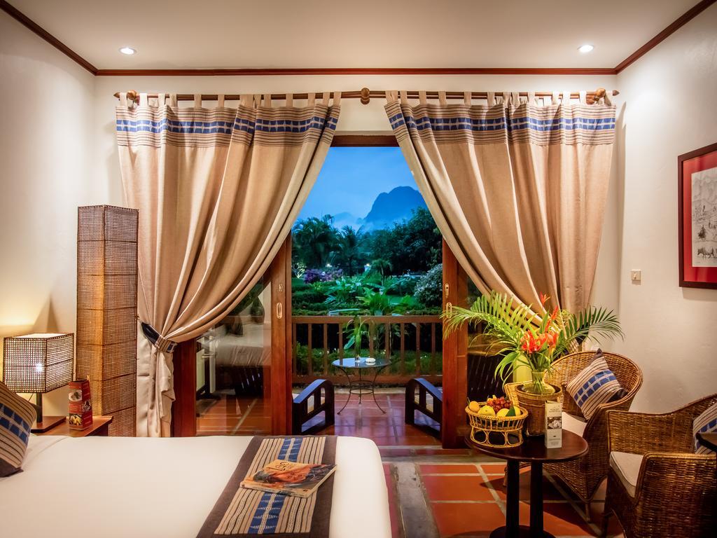 Riverside Boutique Resort, Vang Vieng Eksteriør billede