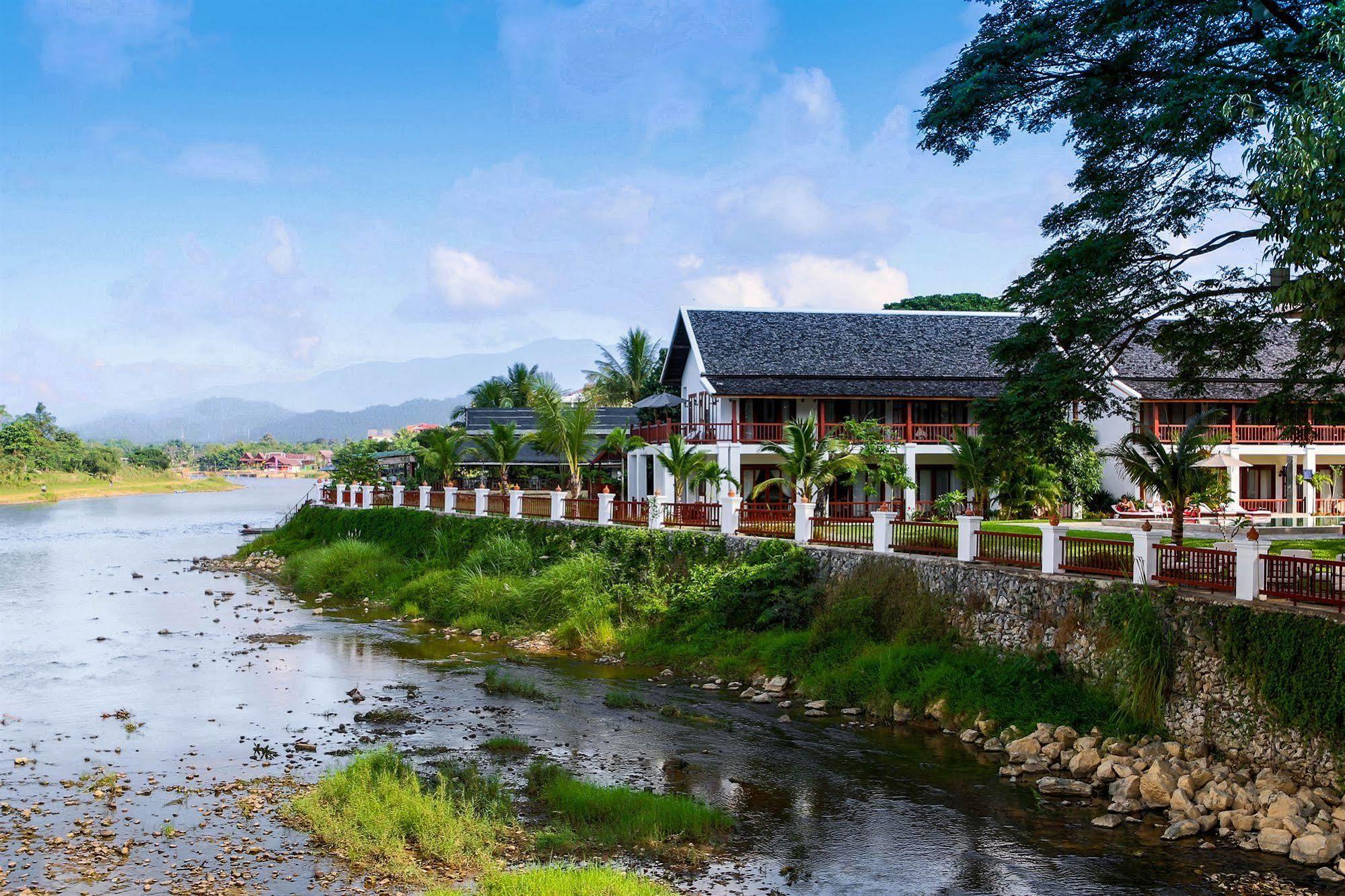 Riverside Boutique Resort, Vang Vieng Eksteriør billede